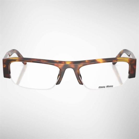 NEW MIU MIU Sunglasses Brown Tortoise Vedette Seen On Kylie Jenner New - Picture 2 of 6